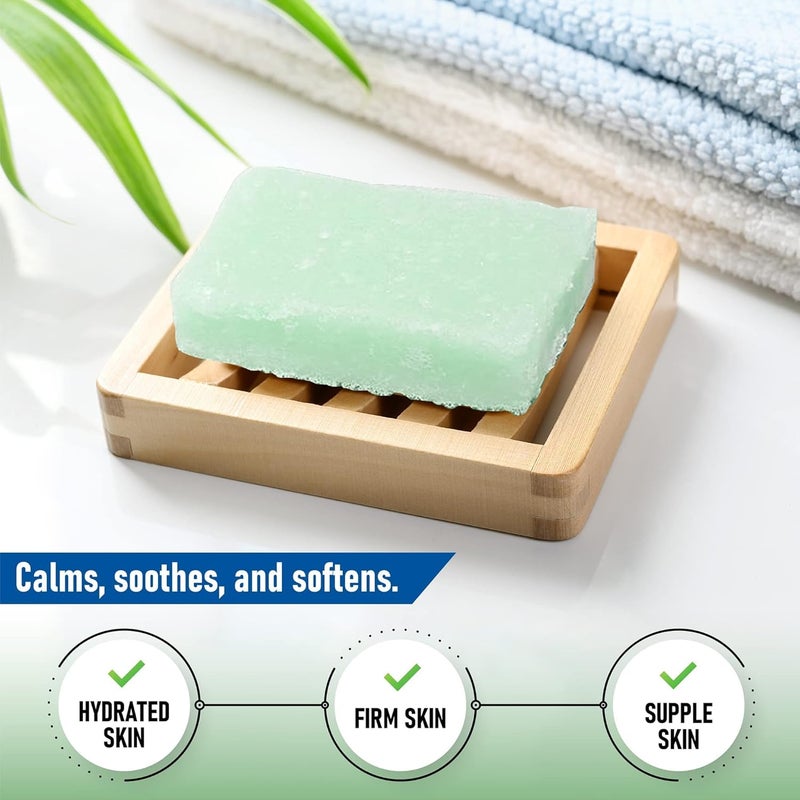 T. Taio Esponjabon Aloe Vera Soap Sponge - Gentle Shower Scrubber - Cleaning Bath Wash Scrub - Dirt & Oil Removal - Massage & Lather Foot, Elbow, & Face - Bathroom Accessories - Fresh Scent - Image 5